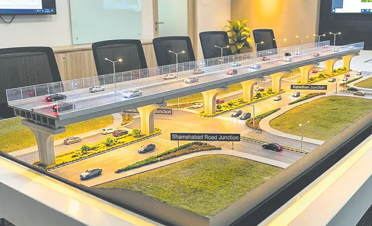 Telangana approves Katedan Shamshabad six lane flyover Full Details