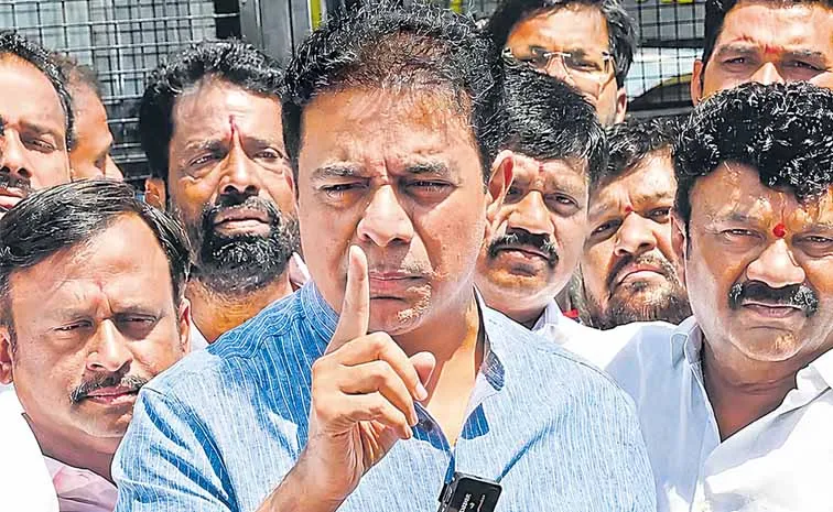 Former Minister KTR allegation against Srujan Reddy