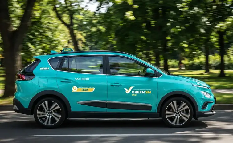 Green SM Electric Limo Taxi Service Launched In India