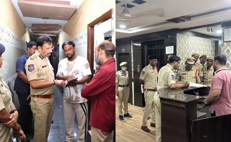 562 హోటళ్లు, లాడ్జీలలో 5 వేల మంది పోలీసులతో తనిఖీలు