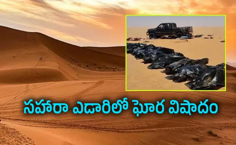 Another Sahara Desert Tragedy Niger People Died Latest News Updates