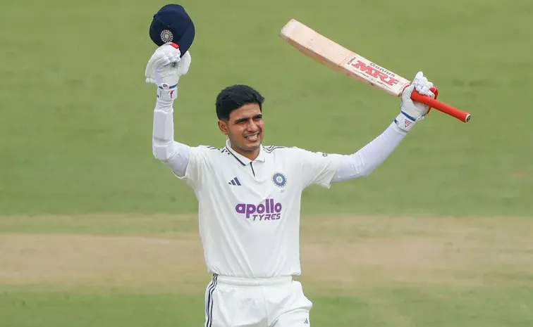 Shubman Gill completes 11th test hundred