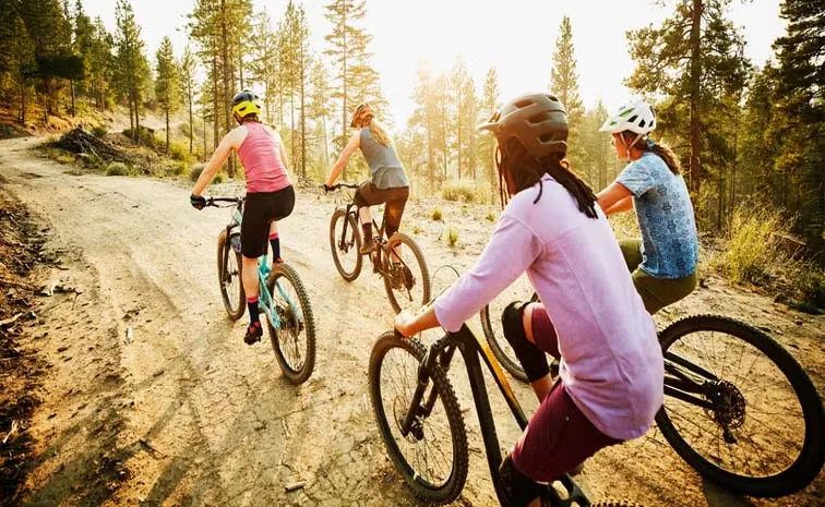 health benefits: Cycling  Improves fitness and mental wellbeing