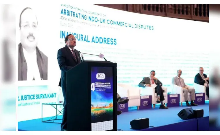 chief justices speech interrupted at london event india says indecorous