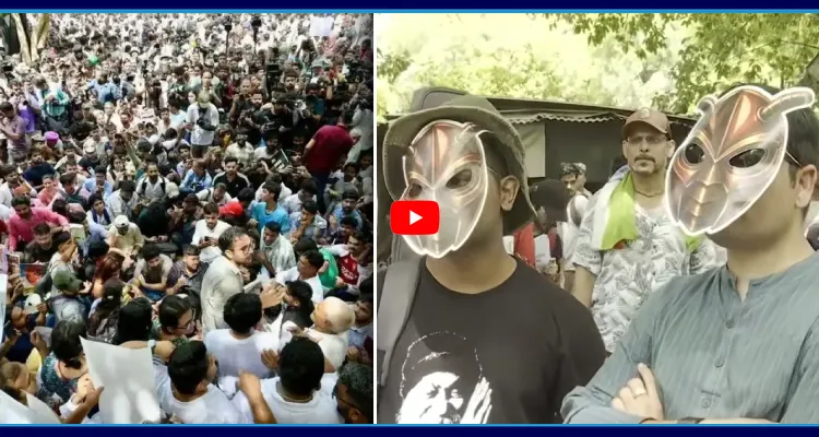 కేంద్రంపై గళం ఎత్తిన కాక్రోచ్ జనతా పార్టీ..!