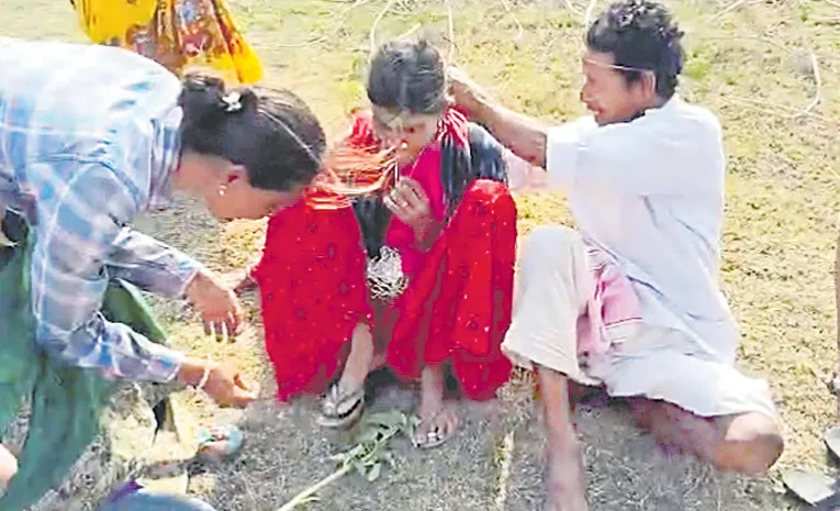 MGNREGA Workers Organize Fun Wedding Celebration at Worksite