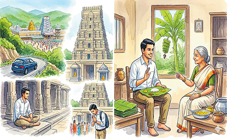 software employee planning a trip from Chennai to Tirumala1