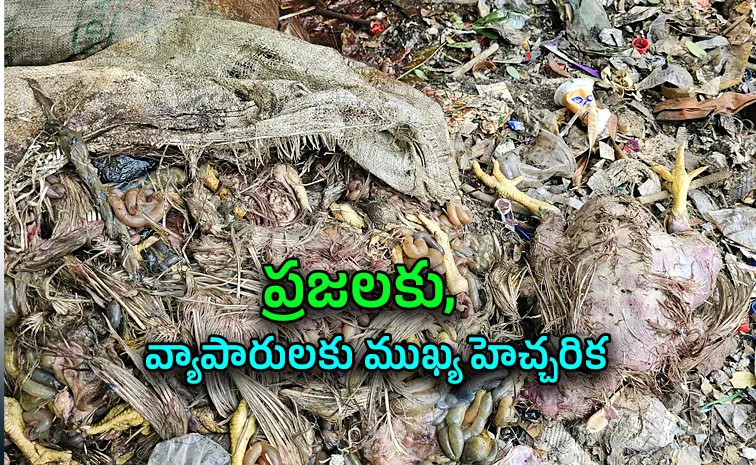 Chicken Waste Smuggling Racket Busted In Hyderabad