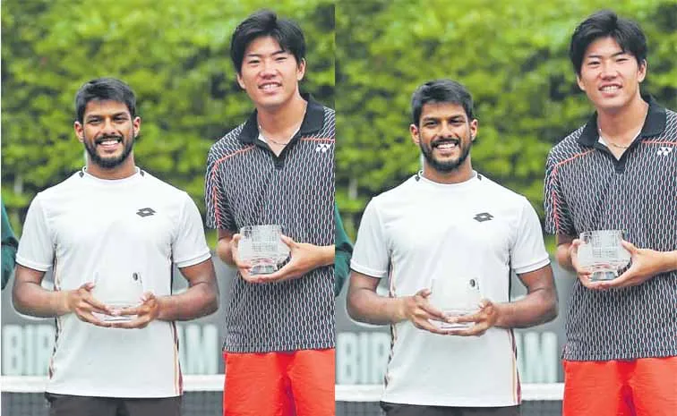 Anirudh Jodi is the runner up in the Birmingham Open ATP Challenger 125 tournament