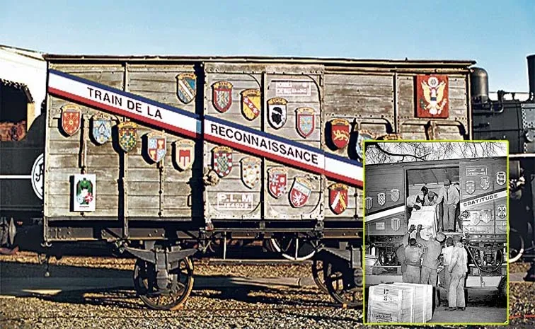 A Train Was Converted Into A Museum During World War II