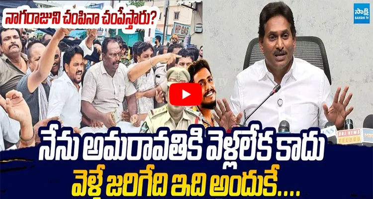 నేను అమరావతికి వెళ్లలేక కాదు వెళ్తే జరిగేది ఇది అందుకే... బాబుని ఇచ్చిపడేసిన జగన్