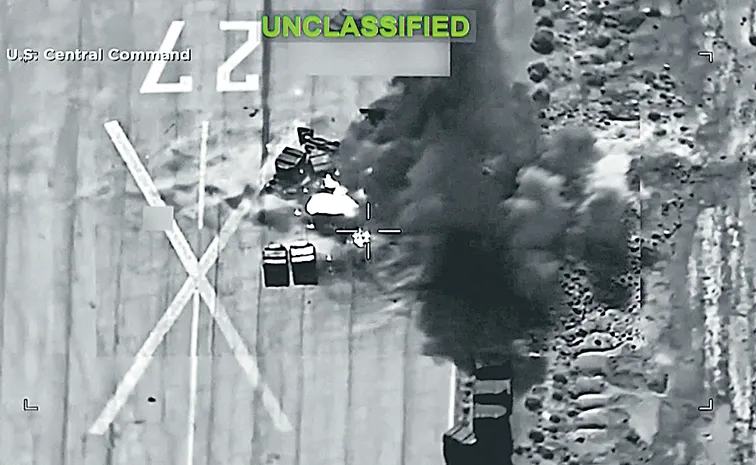 USA military has launched a massive wave of airstrikes against Iran
