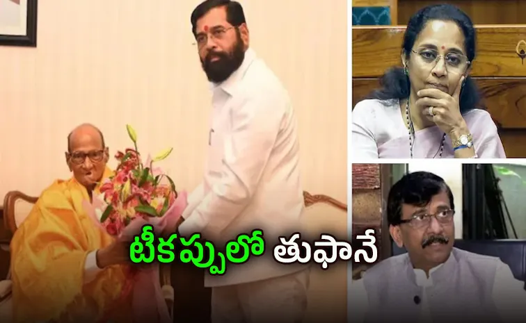 Supriya Sule comments On Sharad Pawar,Eknath Shinde Meet