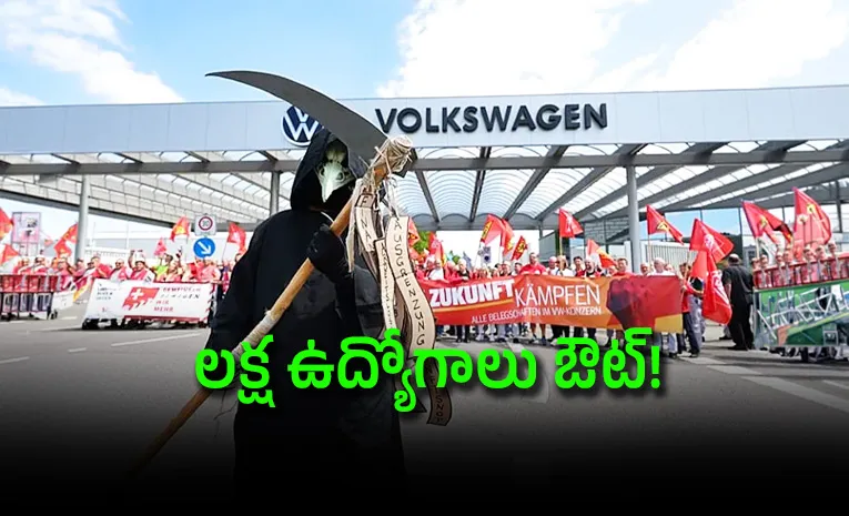 Volkswagen faces protests as board weighs 100,000 job cuts