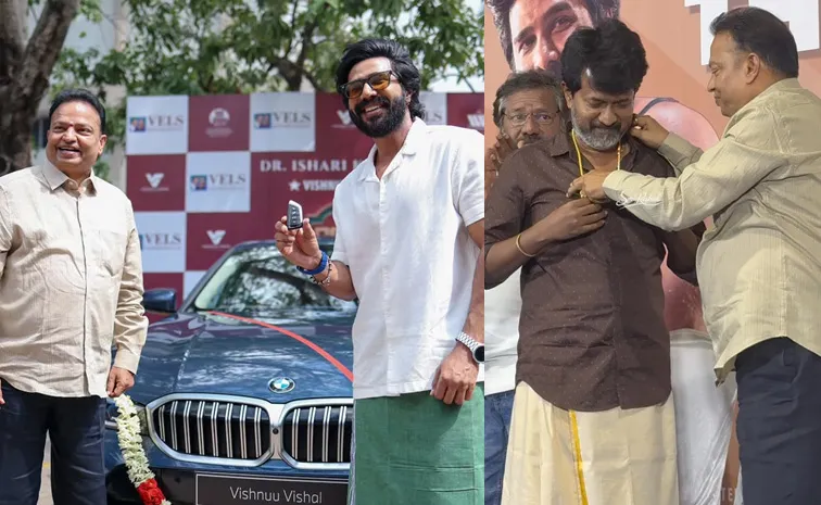Gatta Kusthi 2 Movie Producer Gifted BMW Car And Gold Chain