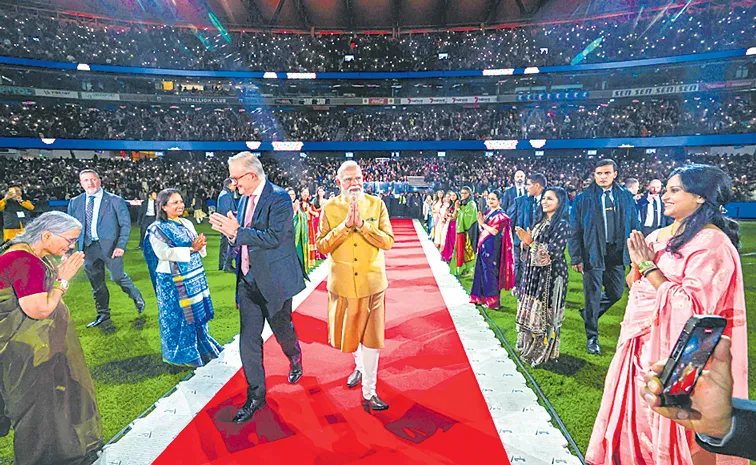 PM Narendra Modi participates community event in Melbourne, Australia