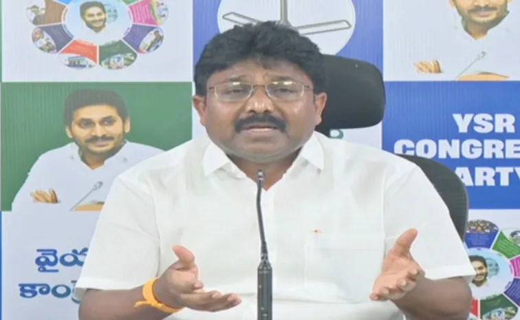 YSRCP Leader Adimulapu Suresh Takes On AP Govt