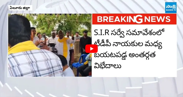 SIR సర్వేలో తెలుగు తమ్ముళ్ల రచ్చ