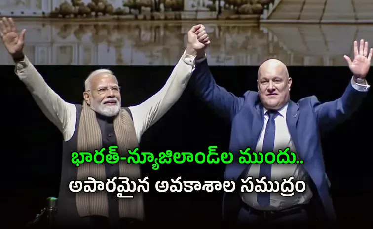 India Nz Waka Ready To Embark On New Voyage Together Says Modi