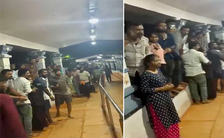 Tirumala Leopard Panic Devotees Run Alipiri Route