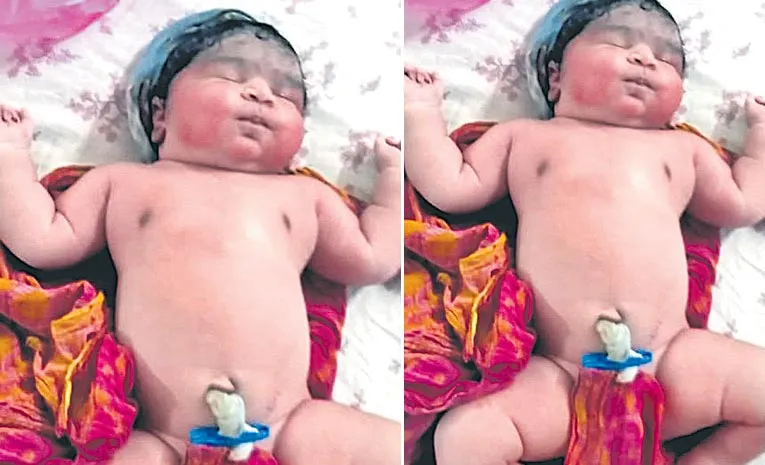5.5 kg Baby Born at Government Hospital