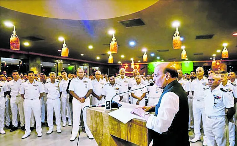 Defence Minister Rajnath Singh call to the armed forces