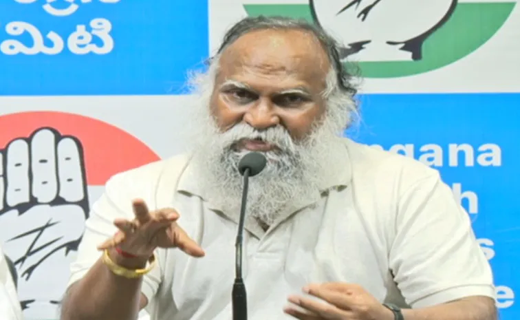 TPCC Working President Jaggareddy Takes On Harish Rao