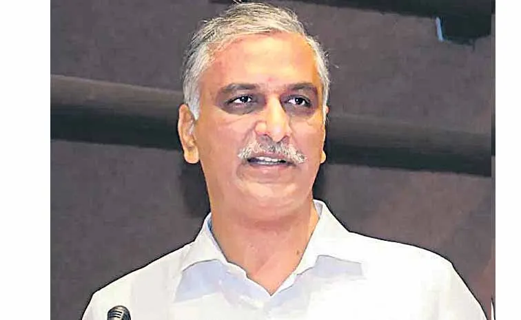 Harish Rao comments over Revanth Reddy