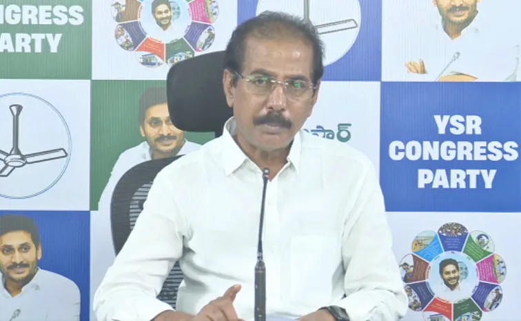 Ysrcp Legal Cell Manohar Reddy Comments On Chandrababu