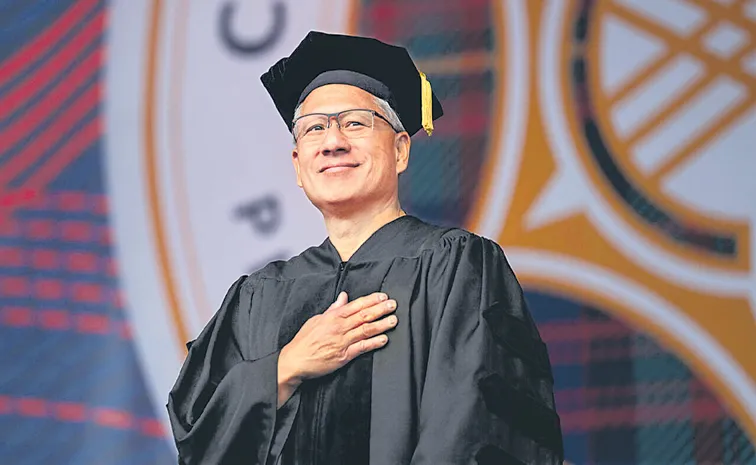 Sakshi Guest Column On Jensen Huang Speech at Carnegie Mellon University