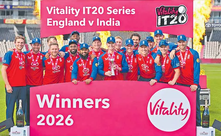 England beat India by 56 runs in the fifth T20I
