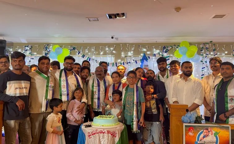 YSR Birth Anniversary Celebrated Grandly in Dublin by YSRCP Ireland