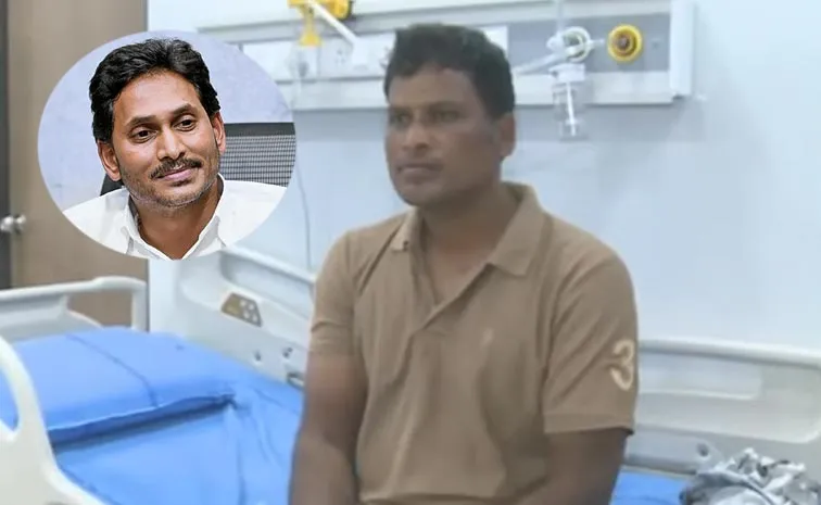 Boat Fire Survivor Chinna Says Jagans Assurance Gave Him Hope