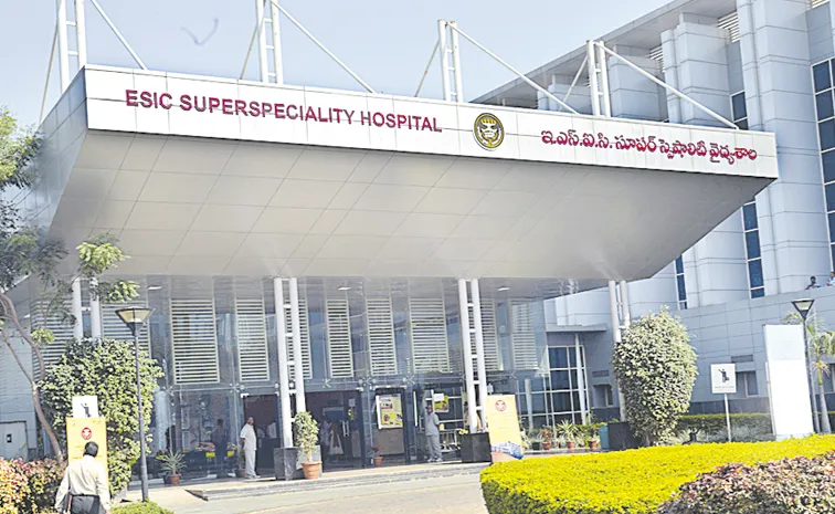  New OPD block at ESIC Medical College and Hospital Sanathnagar