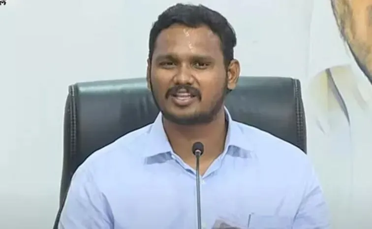 YSRCP Spokesperson Nagarjuna Yadav Shifted to Begum Bazar Police Station
