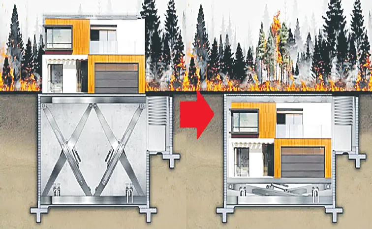 Underground homes safe from tornadoes and wildfires