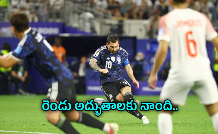 Argentina-Approval-Wears-Navy Blue Jersey Vs ENG Semi Final-FIFA