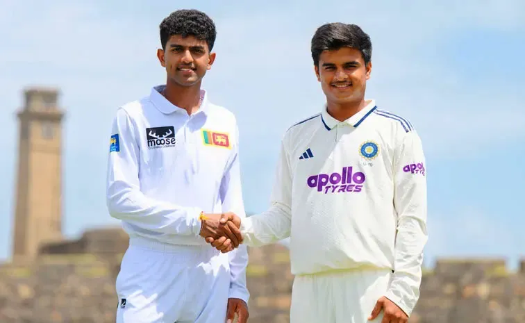 IND U19 Vs SL U19 1st Unofficial Test Day3: Lakshya 196 Sagar 134