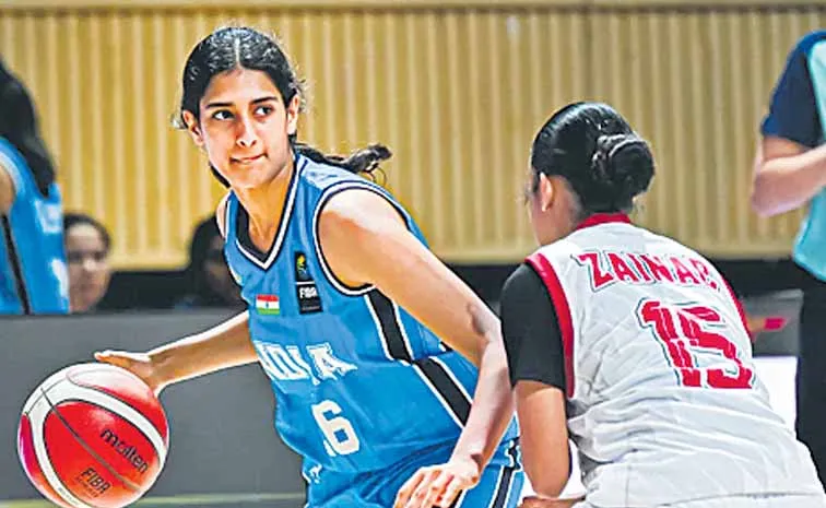 Second win for Indian womens basketball team