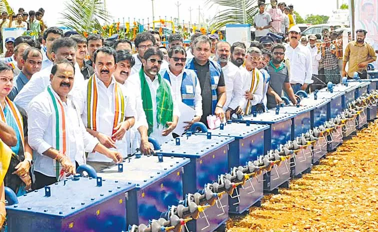 Neglect to complete pending projects during BRS government tenure
