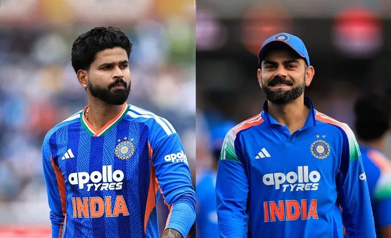 కోహ్లి, శ్రేయస్‌ రాణించినా.. స్వల్ప స్కోర్‌కే టీమిండియా ఆలౌట్‌
