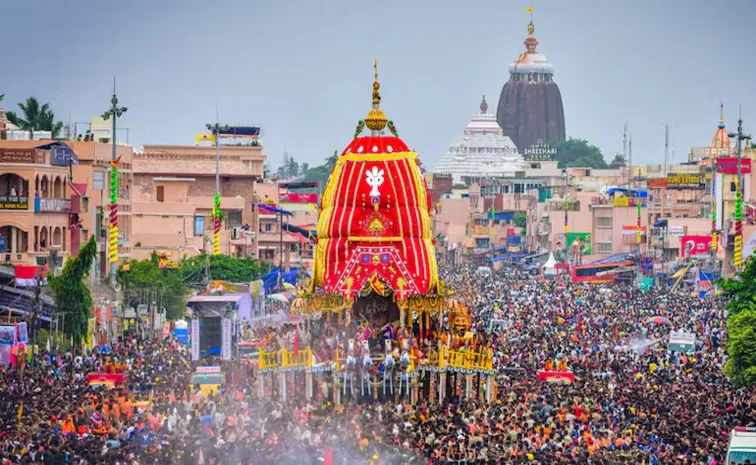 పూరీ జగన్నాథ రథయాత్రలో తొక్కిసలాట