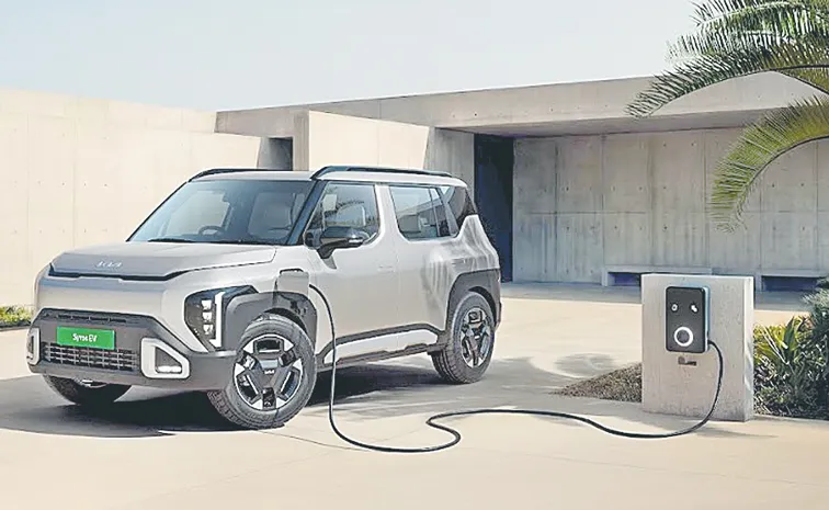 Kia Syros EV unveiled with 526 km range, lifetime battery warranty