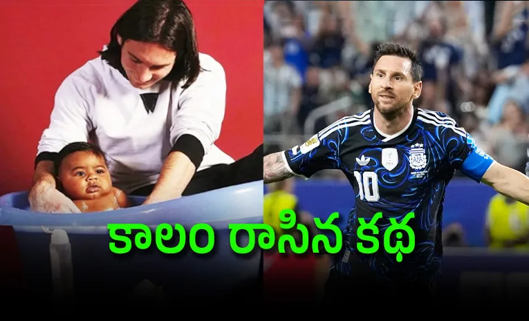 Lionel Messi Never Imagined The Baby He Bathed Would Face Him In A World Cup Final