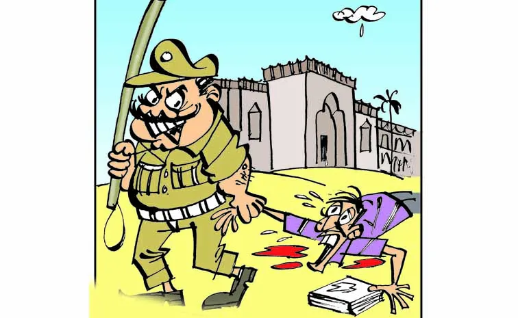 Many atrocities committed by the Nellore district police