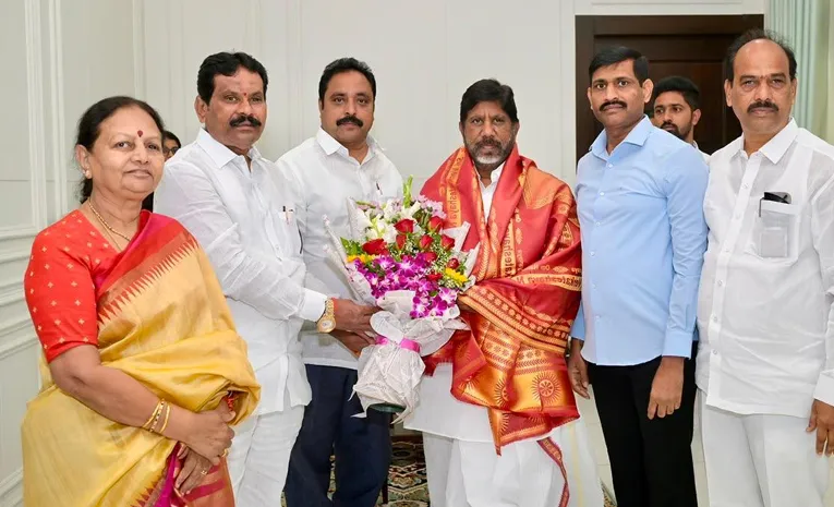 Employee Union Representatives Thanks To Bhatti Vikramarka