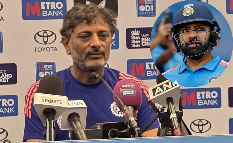 India Batting Coach Sitanshu Comments About Rohit Sharma Future