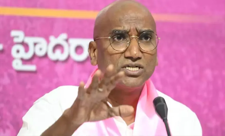 BRS Condemns Attack on Yadadri Temple Board Member Eshwaramma Yadav