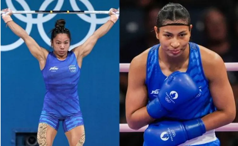 Mirabai Chanu-Lovlina Borgohain Named Indias Flag Bearers CWG 2026