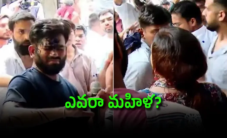Woman Hurls Ink Liquid At Cjp Founder Abhijeet Dipke At Jantar Mantar